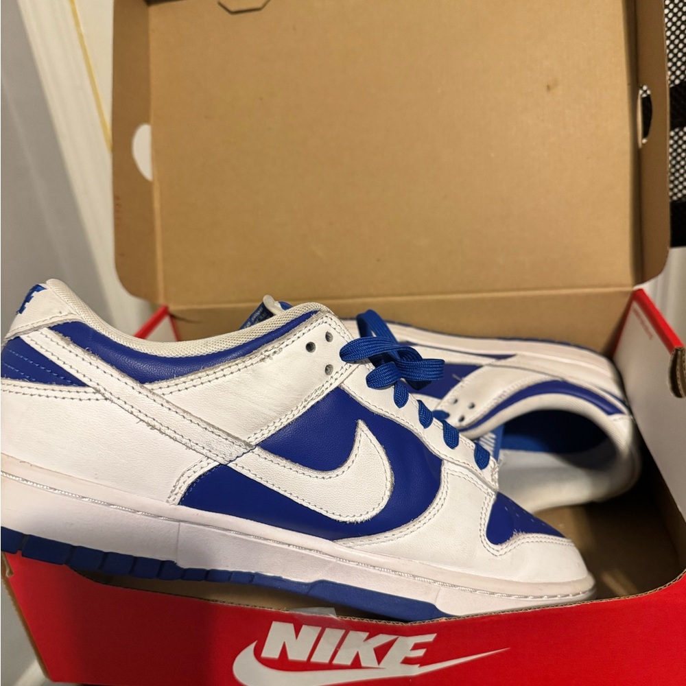 Nike racer blue and white Sneakers